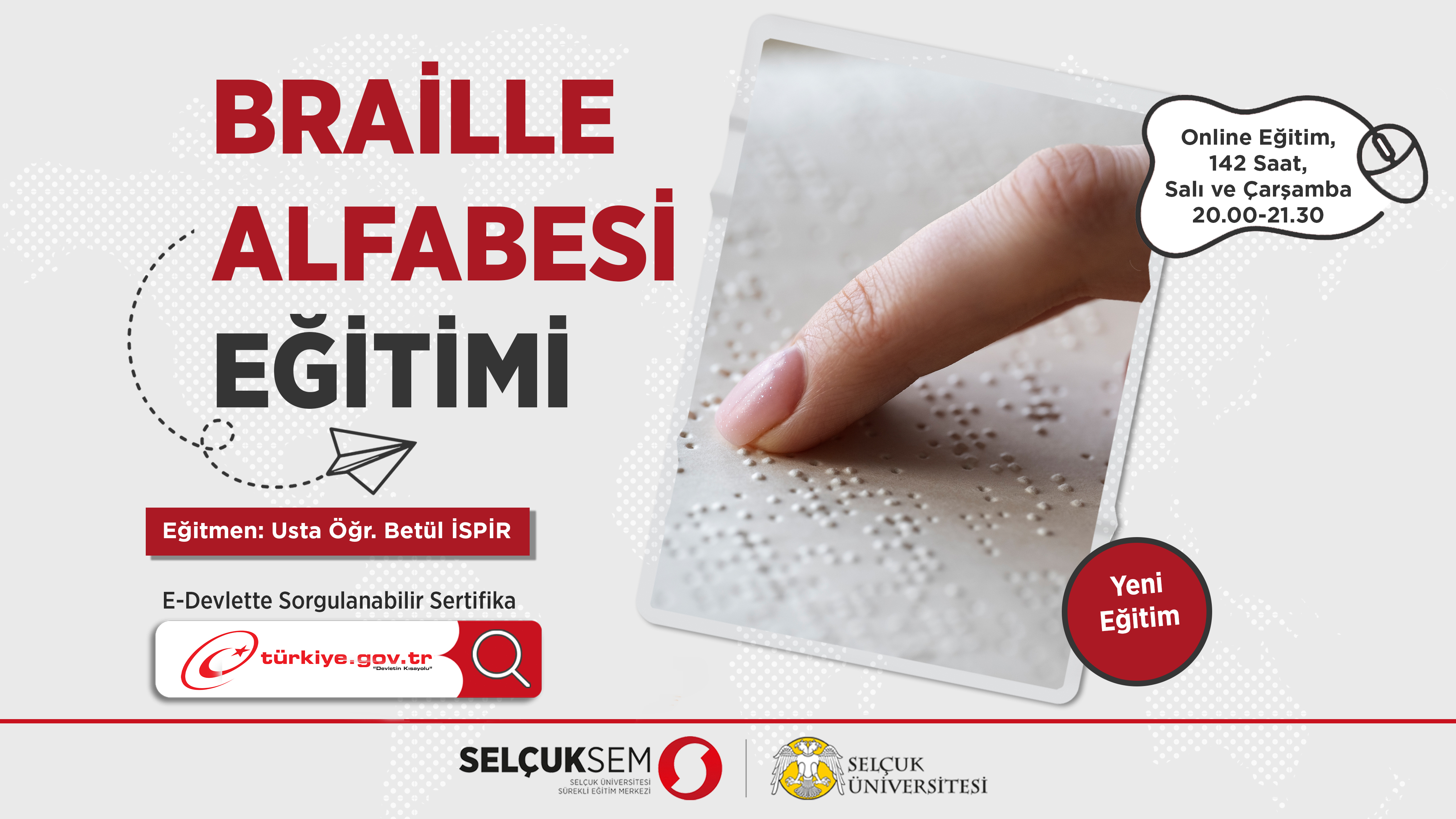 Braille Alfabesi Eğitimi